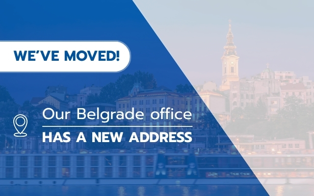 Our new address in Belgrade